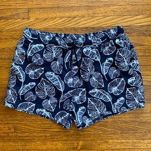 Men’s ASOS Black Palm Print Swim Shorts
